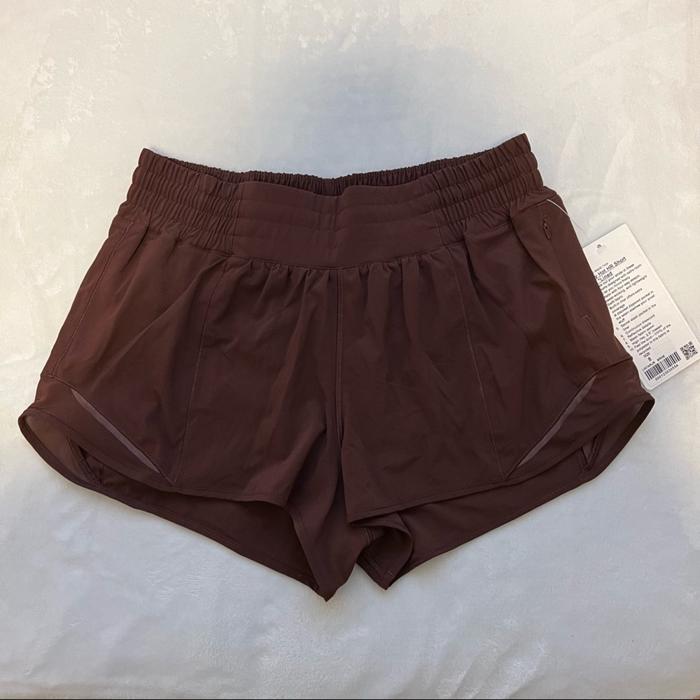 Lululemon High Rise hotty hot shorts